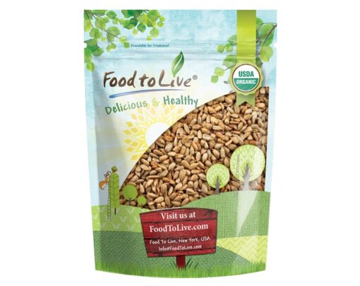 Organic Dry Roasted Sunflower Seeds with Himalayan Salt - Image 6