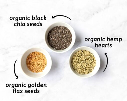 Organic Chia, Flax, and Hemp Seeds Mix - Image 4