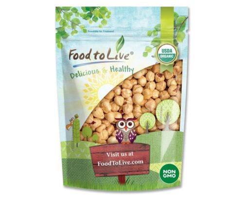Organic Dry Roasted Blanched Hazelnuts with Himalayan Salt - Image 6