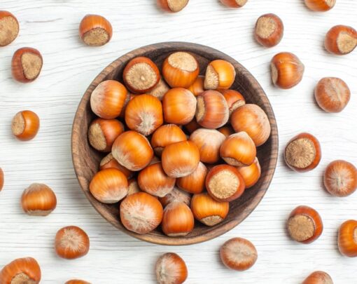 Organic Dry Roasted Blanched Hazelnuts with Himalayan Salt - Image 5