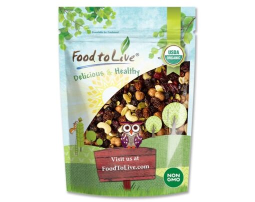 Organic Raw Nuts and Berries with Pumpkin Seeds Snack Mix - Image 6
